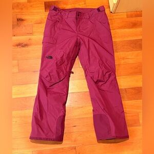The North Face Burgundy Winter Gear